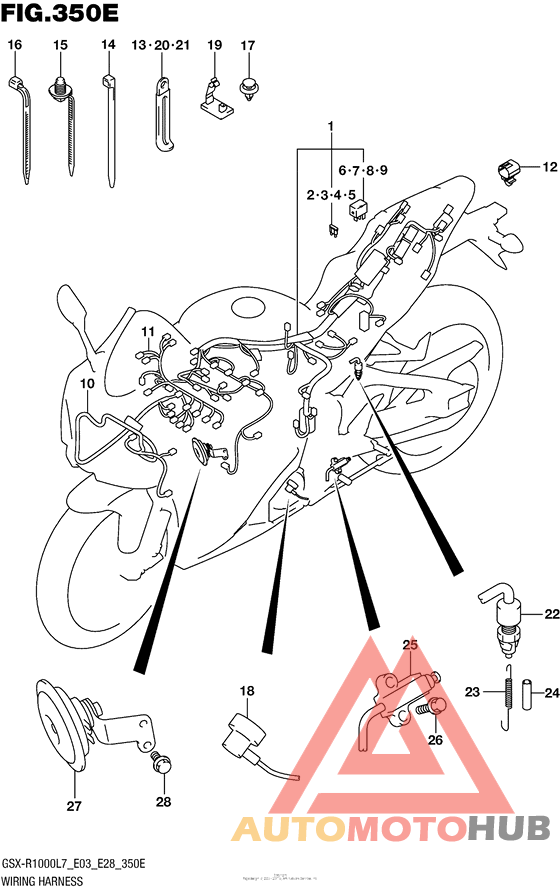 Wiring Harness (Gsx-R1000Al7 E28)