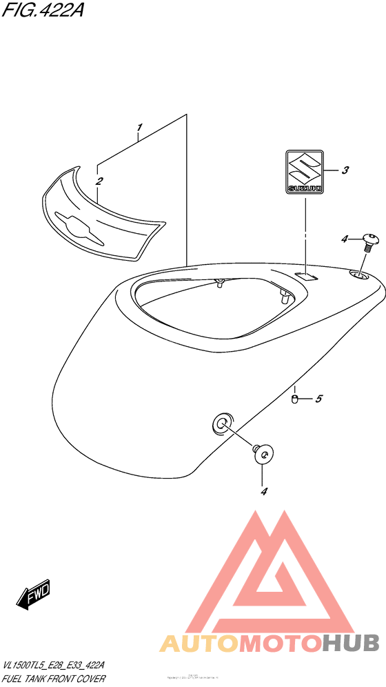 Fuel Tank Front Cover