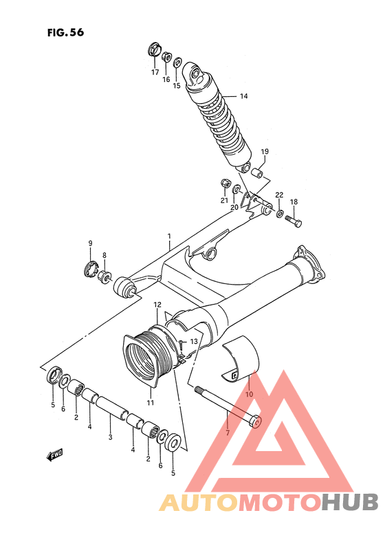 Маятник задний