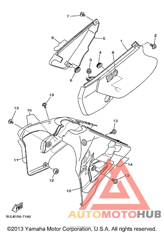 Боковые обтекатели