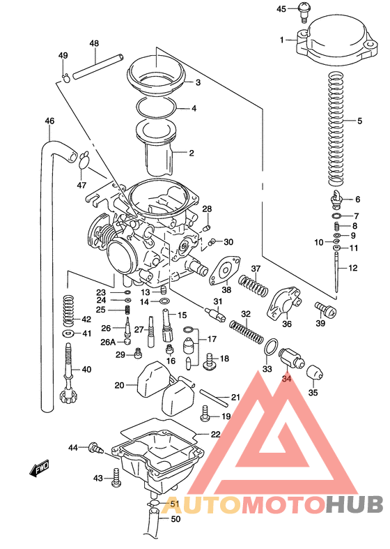 Carburetor assy