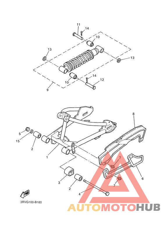 Rear arm & suspension