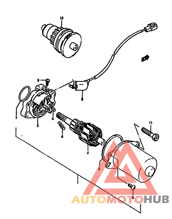 Стартерный мотор