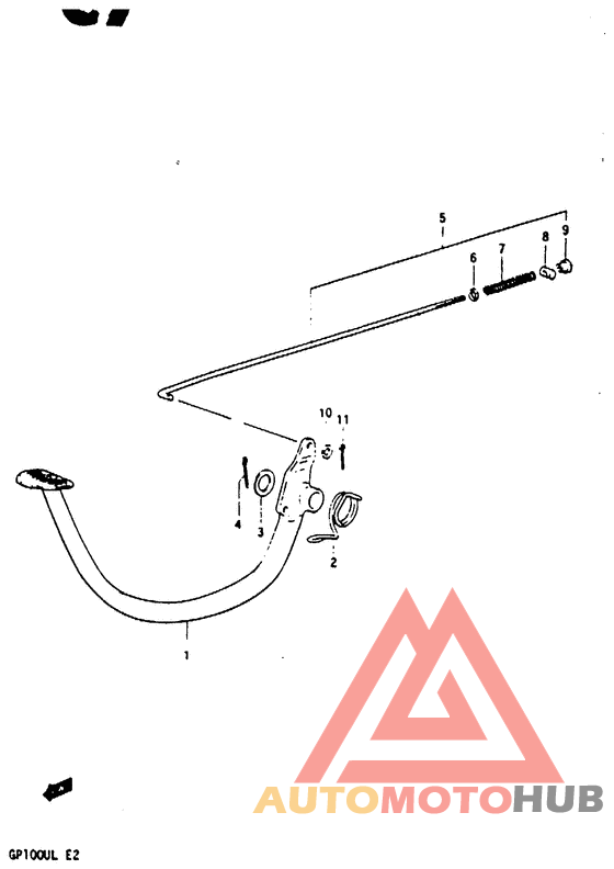 Передний суппорт