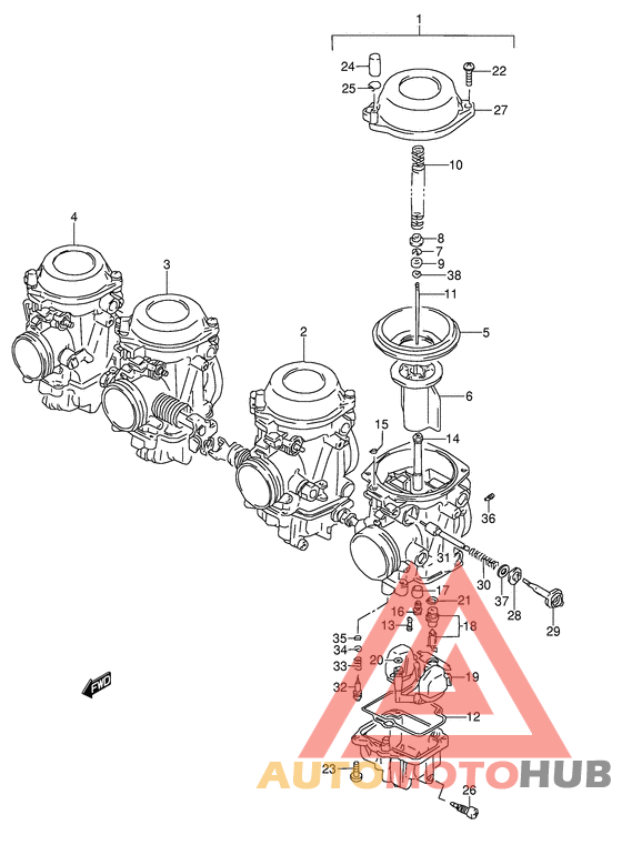 Carburetor assy