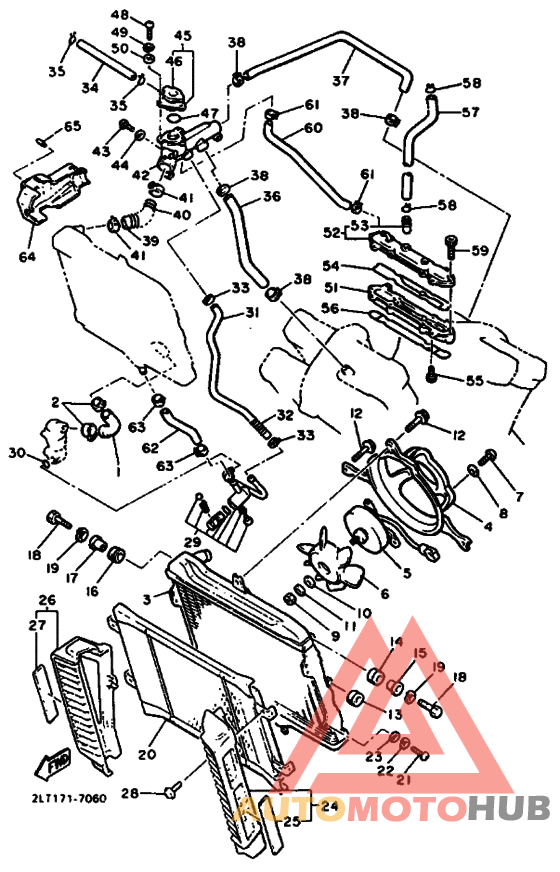 Радиатор и шланг