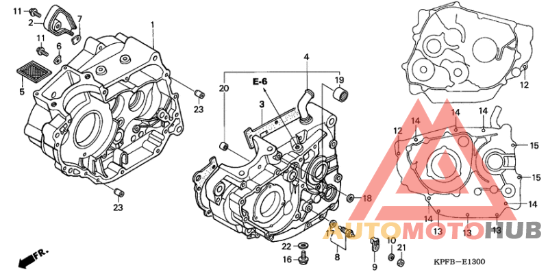 Картер двигателя