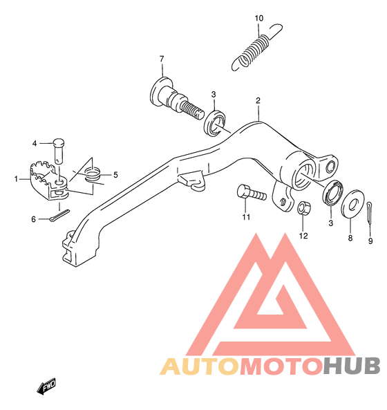 Передний суппорт