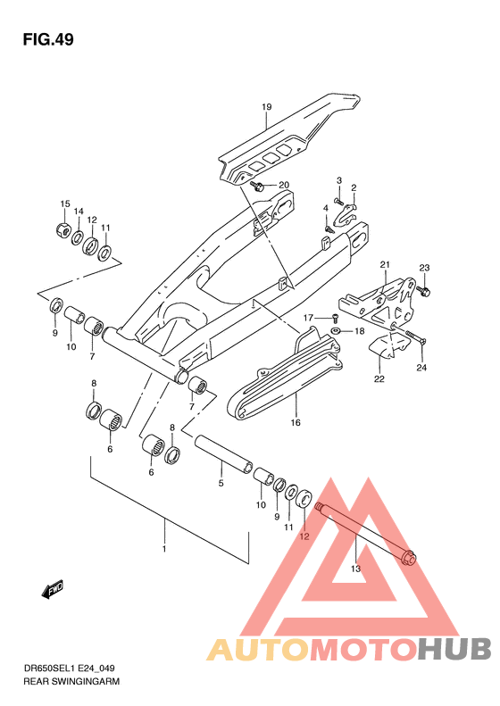 Маятник задний