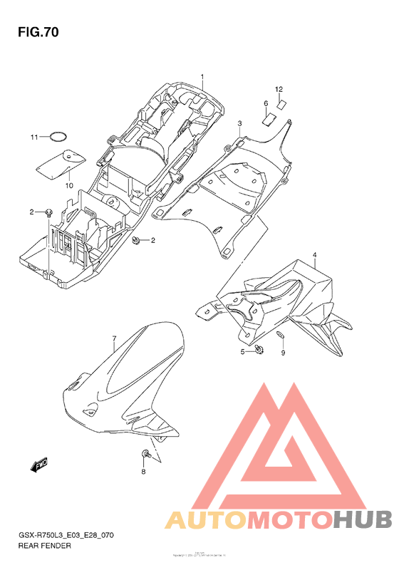 Rear Fender (E03)