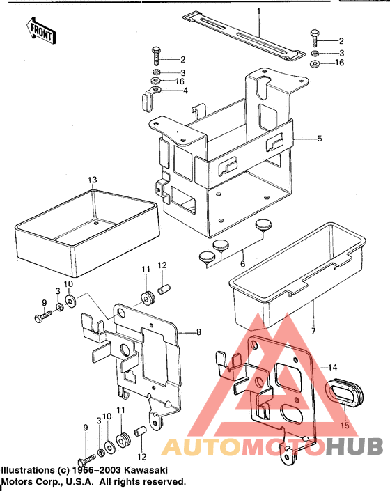 Battery case/tool case