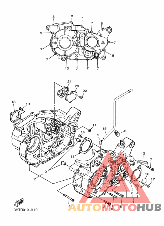 Картер двигателя