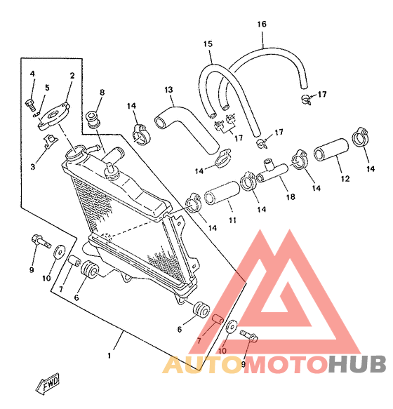 Radiator. hose