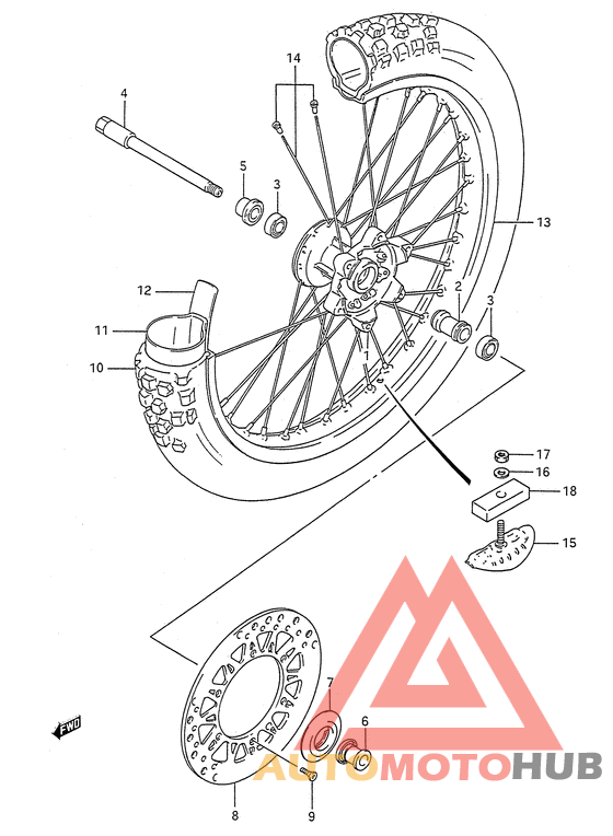 Transom + tube