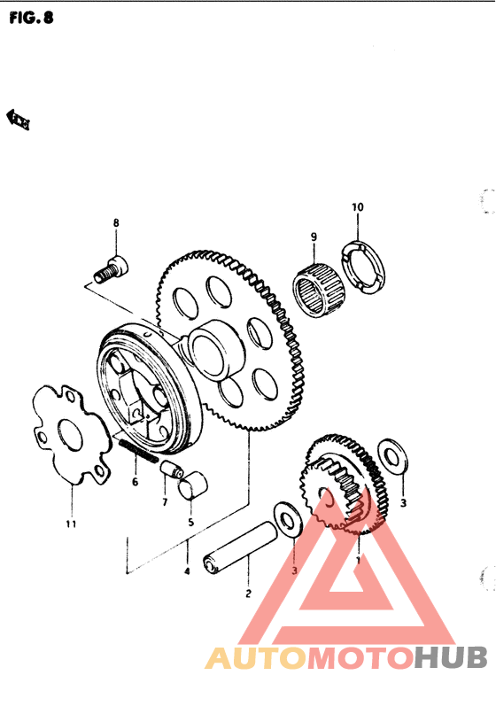 Муфта стартера