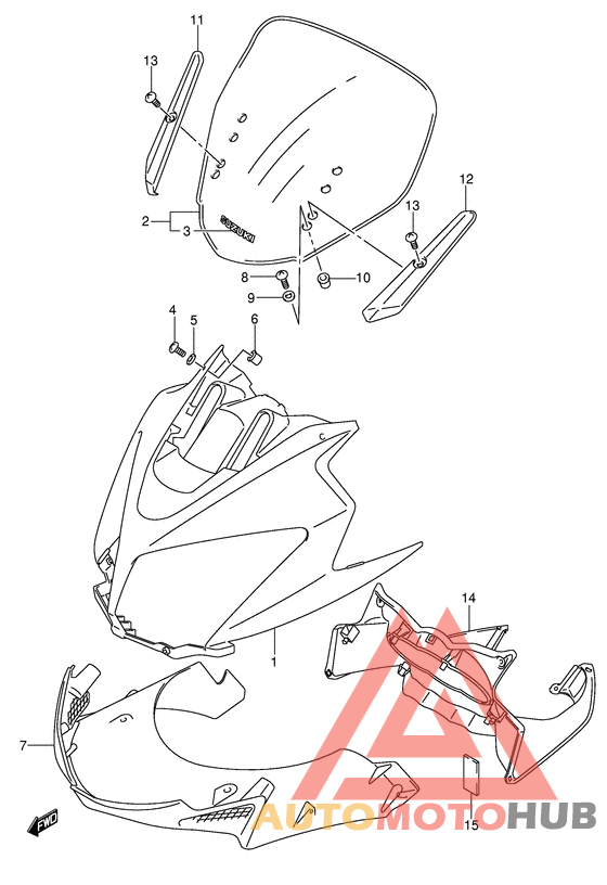 Cowling body
