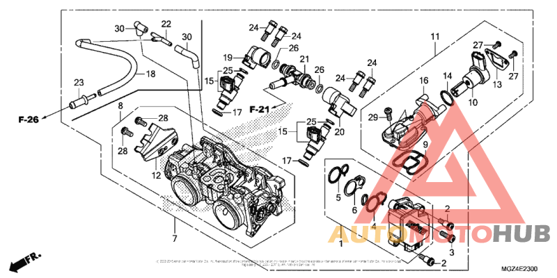 Корпус Дросселя