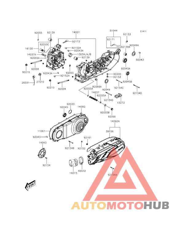 Crankcase(1/2)