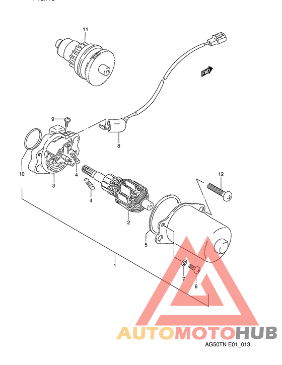 Стартерный мотор