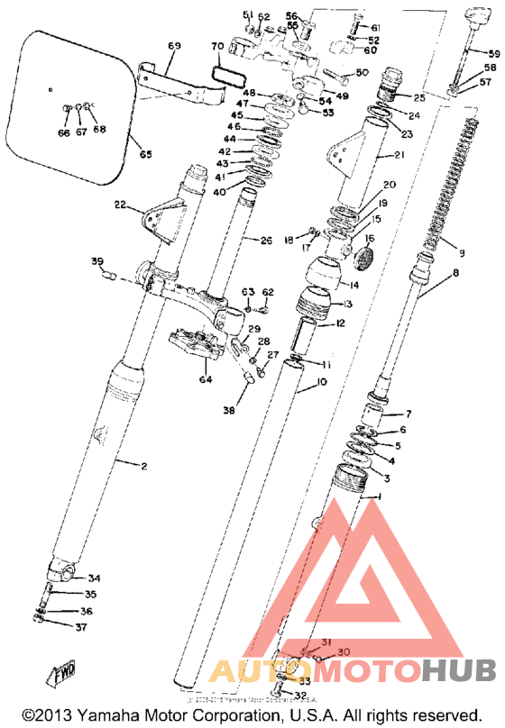 Передняя вилка