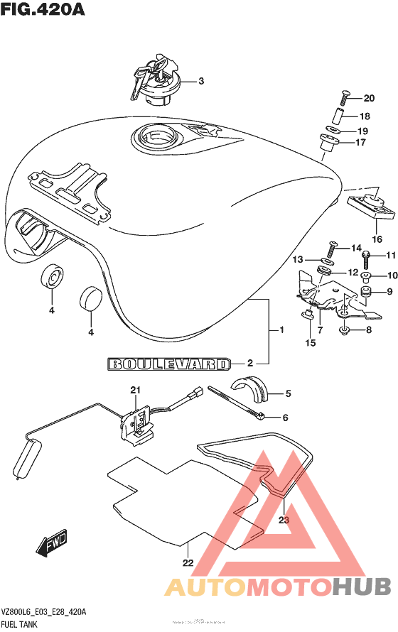 Fuel Tank (Vz800L6 E03)