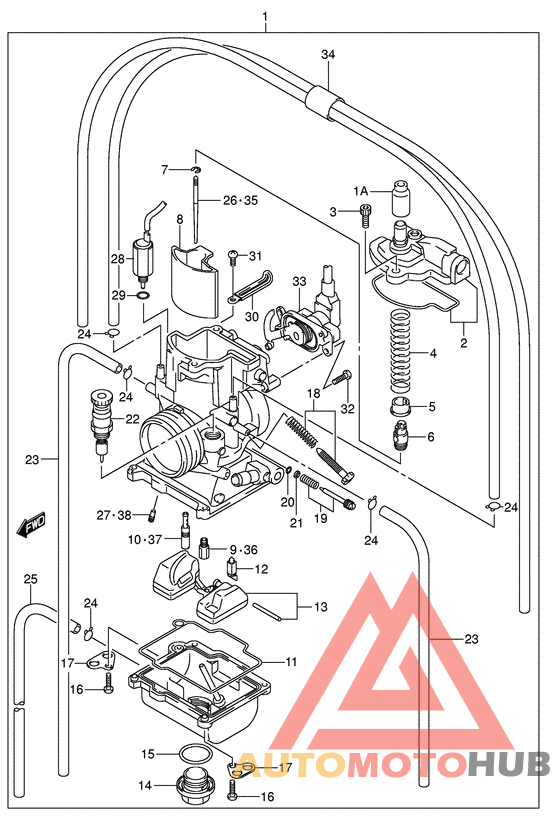 Carburetor assy