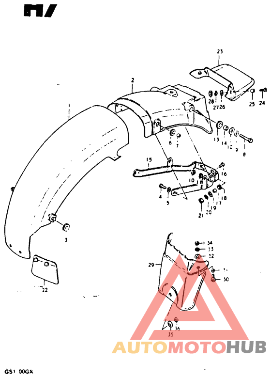 Заднее крыло