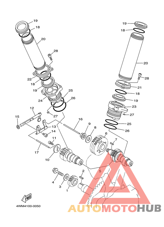 Camshaft. chain