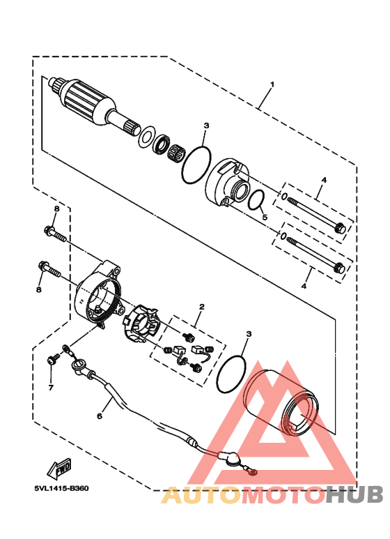 Стартерный мотор