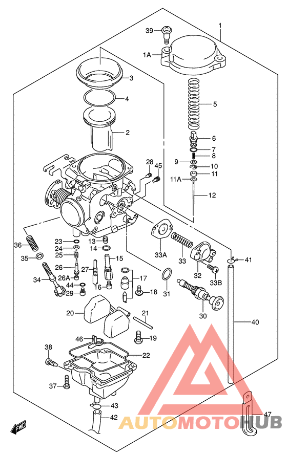 Carburetor assy