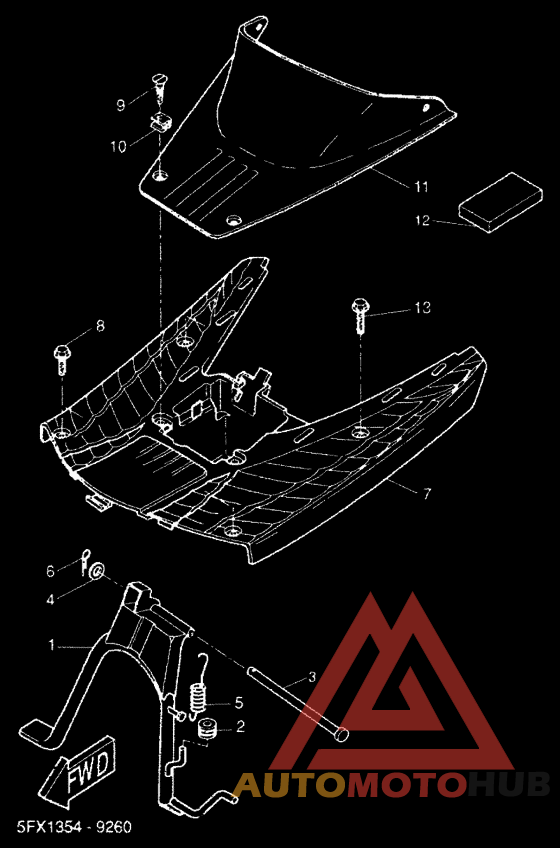 Support & repose pied