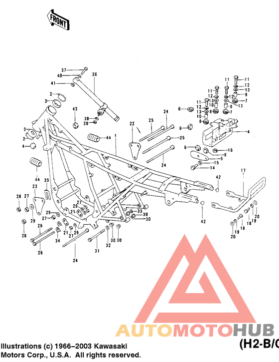 Frame/frame fittings