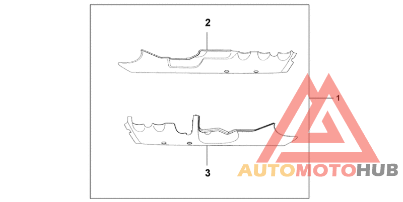 Chrome fr.lower cowl