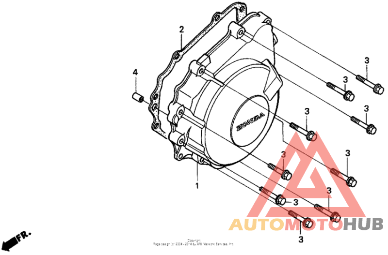 Крышка генератора