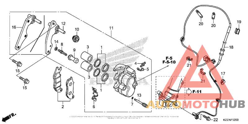 Передний суппорт