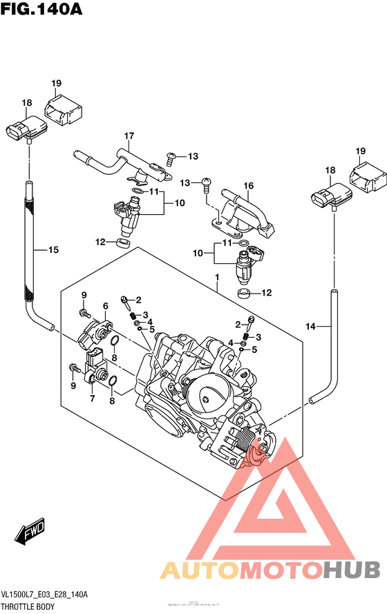 Throttle Body (Vl1500Bl7 E03)