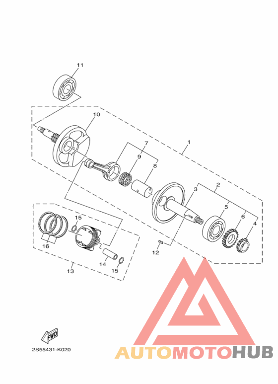 Crankshaft & piston