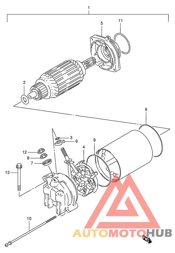 Стартерный мотор