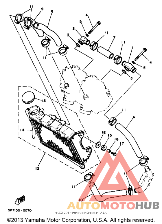 Radiator-hose
