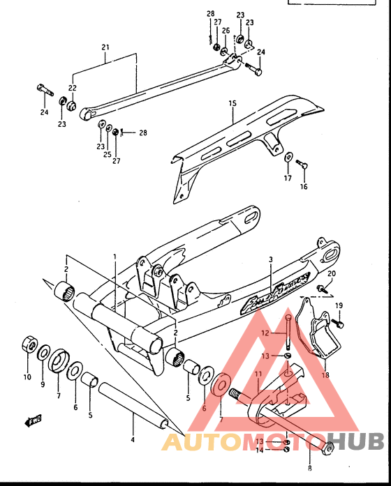 Маятник задний
