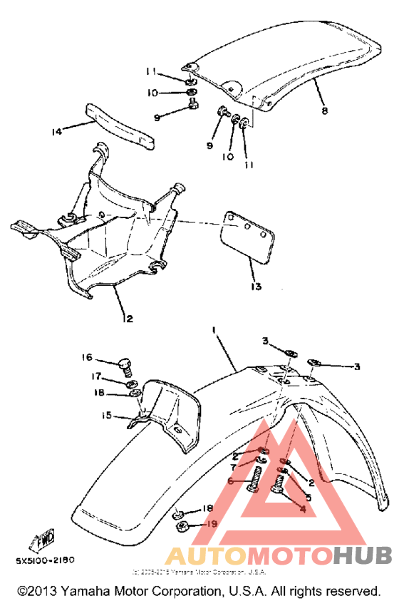 Front fender - rear fender
