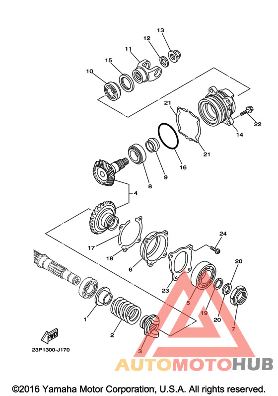 Промежуточный ведущий вал