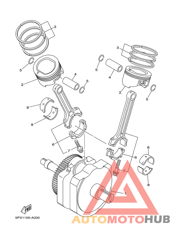 Crankshaft & piston