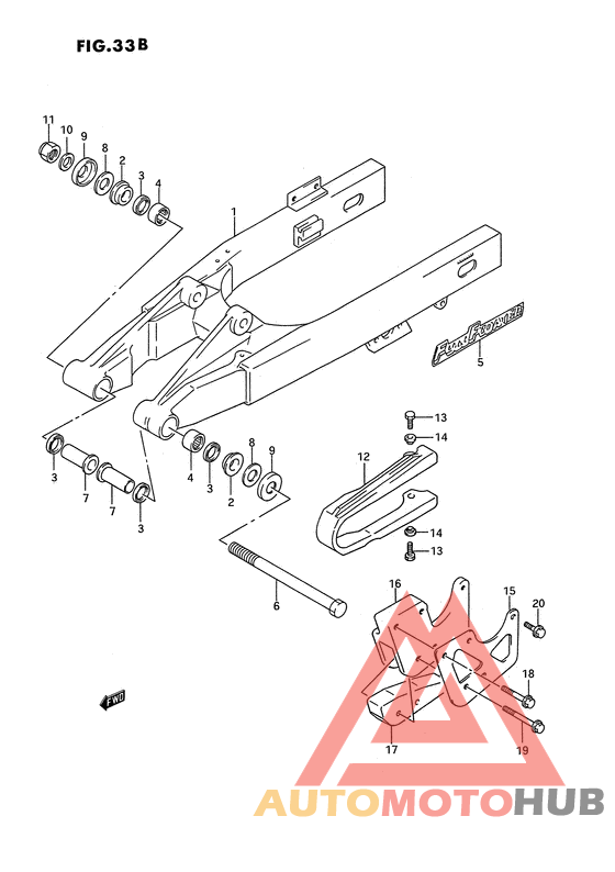 Маятник задний
