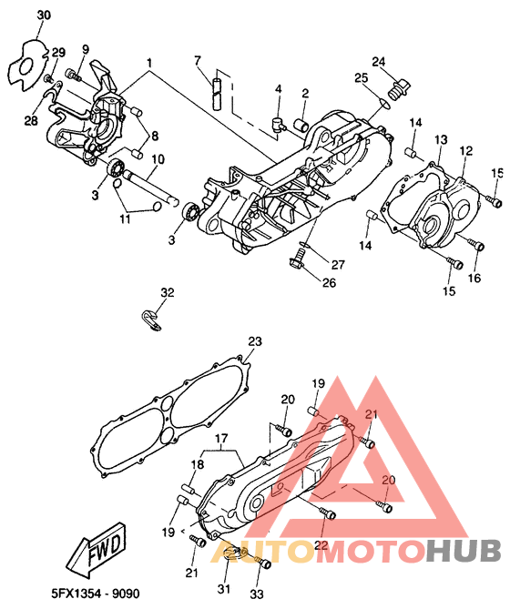 Картер двигателя