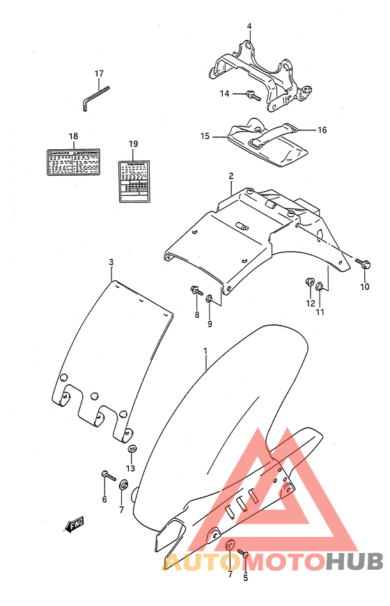 Заднее крыло