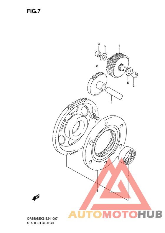 Муфта стартера