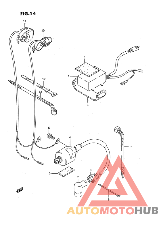 Cdi unit - ignition coil