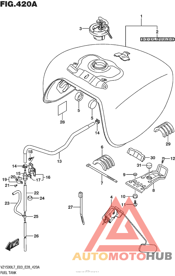 Fuel Tank (Vz1500L7 E03)