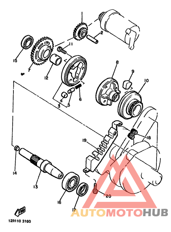 Муфта стартера